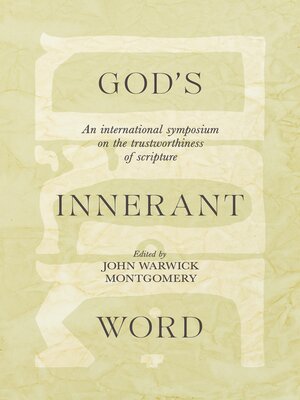 cover image of God's Inerrant Word
